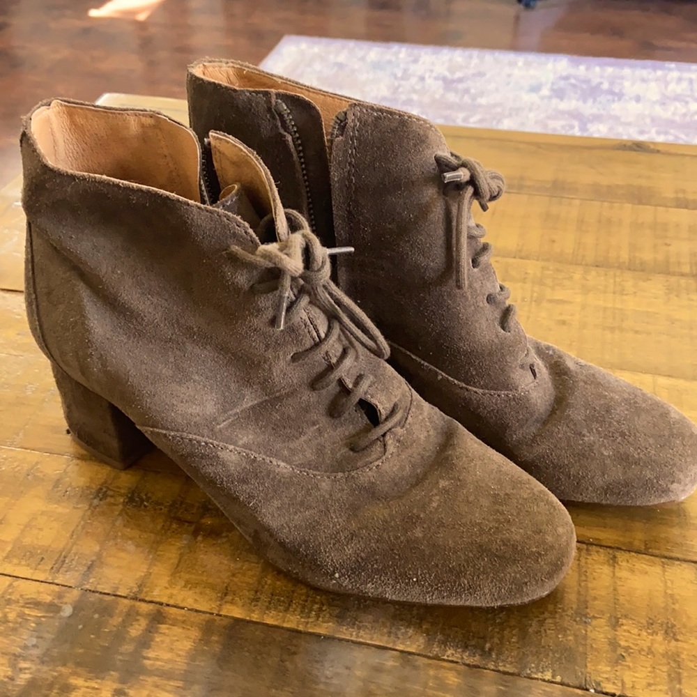 Madewell Brown Suede Boot
